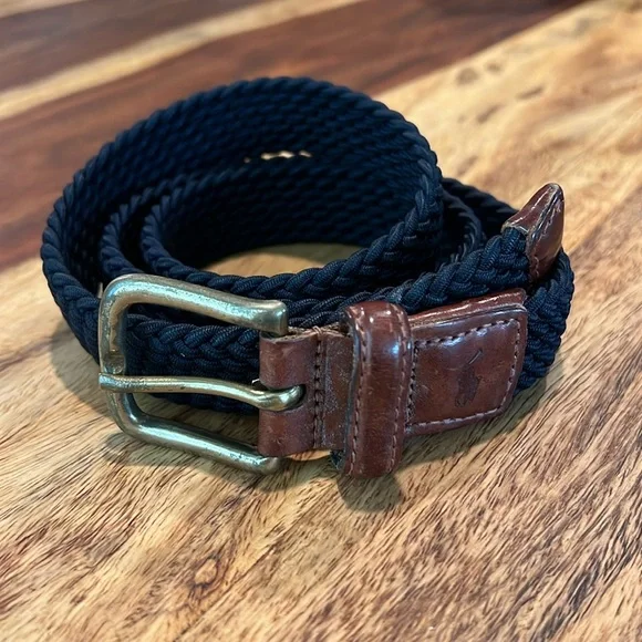 Ralph Lauren Vintage Braided Belt Braided Vachetta Leather Belt | Ralph Lauren main image 3